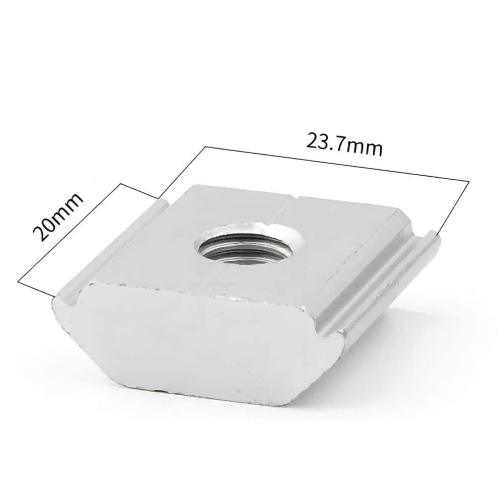 FAXIOAWA 4 Pezzi Staffe per Pannello Solare Kit Morsetto Medio Staffe per Morsetto per Pannello Solare Altezza Modulo 30mm Supporto Z Staffa per Pannello Solare per Pareti del Tetto
