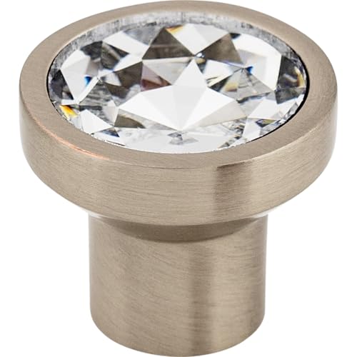 Barrington Wentworth Crystal Knob Finish: Brushed Satin Nickel
