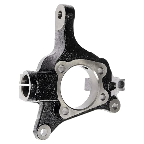 Image of Detroit Axle - Front Left Steering Knuckle for Subaru Outback Legacy Forester Impreza WRX XV Crosstrek Driver Side Steering Knuckle Assembly Replacement