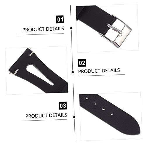 NUOBESTY Cowhide Watch Band Replaceable Strap for Simple Wrist Strap with Durable Craftsmanship Comfortable Touch4