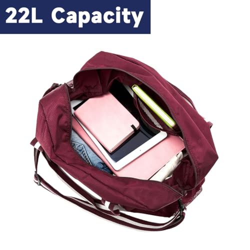 Bolsa de viaje plegable Arxus sport weekender perfecta como equipaje de mano 6
