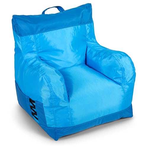 Big Joe Dorm Bean Bag Chair with Drink Holder and Pocket,...