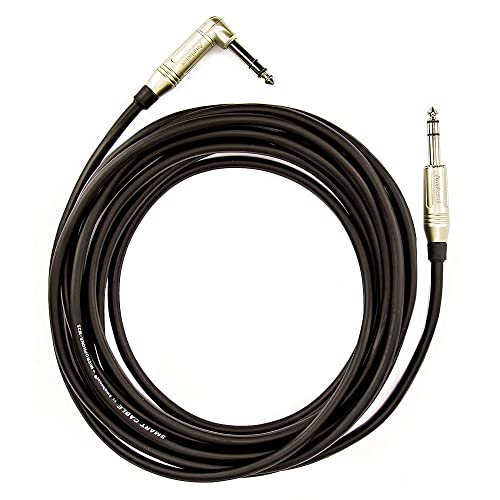 Cabo P10 90º Graus Para P10, Estéreo Amphenol - 1 Metro