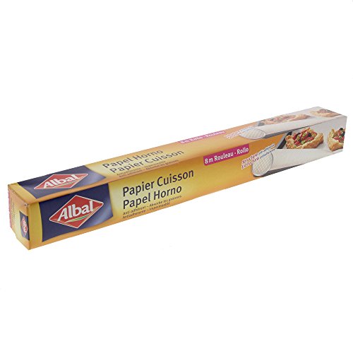 Albal Papier Cuisson Anti Adhérent Démoulage Facile Rouleau, 8m x 38cm Cover