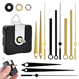 【Hochwertige Materialien】 Das Quarzwerk-Set BYZESTY für Wanduhren besteht aus strapazierfähigem Kunststoff und die mitgelieferten Zeiger aus langlebigem Aluminium. Diese Materialkombination bietet sowohl Korrosionsschutz als auch eine zuverlässige, lang anhaltende Funktionalität, ideal für häufigen Gebrauch.