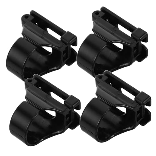 Happyyami 4pcs Snorkeling Carabiner Clip for Scuba Diving Universal Snorkel Retainer Mask Buckle