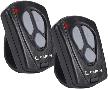 Kit 2 Controle Remoto Garen Tx New 433 Mhz Portão Eletrônico
