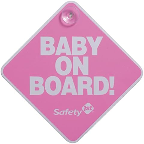 Señal de bebé a bordo Safety 1st, rosa Cover