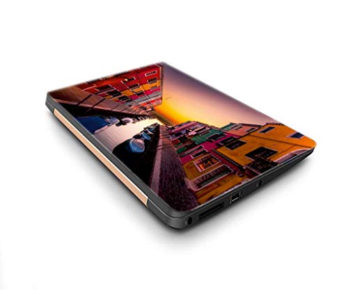 Image of GalaxsiaTM City of Peace Vinyl Laptop Skin /Sticker /Cover /Decal Compatible for Any 15 inch-15.6 inch Inches Laptop (Hp /Dell /Sony /Acer /Lenovo /Asus. Etc) Or Notebook.