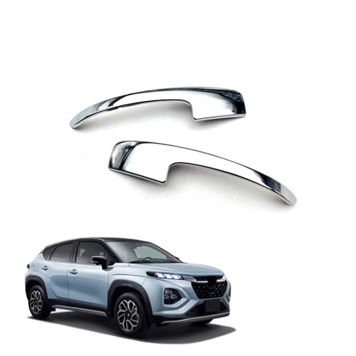 FOR新型 フロンクス FRONX WDB3S WEB3S (2024年10月~現行)カスタムパーツバックミラー用の特別な衝突防止ストリップ電気メッキ装飾明るいストリップ反転ミラーABS プラスチック外装部品保護耐傷性 取り付けが簡単フロンクス アクセサリ