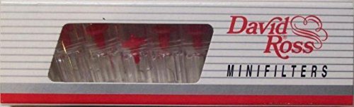 David Ross Cigarette Mini Micro Filters 1 Box of 10 Regular 100's & King (1)