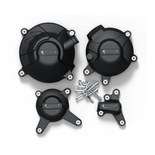 Couvercle de protection alternateur moto MT-09 évite les fissures de carter en cas de chute