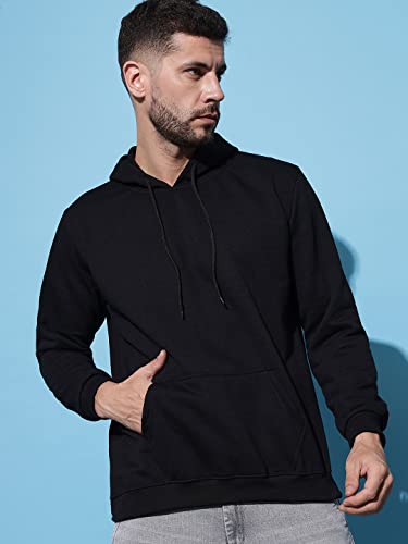Image of Men's Cotton Blend Hooded Sweatshirt