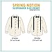 Spring Notion Men's Striped White Black (48 Inches)