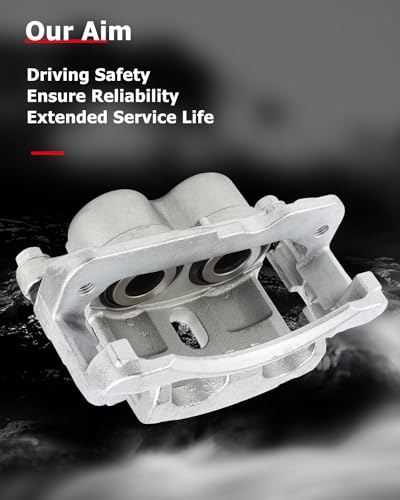 Image of cciyu 18-B4729 Front Left /Rear Right Brake Caliper Assembly w /Bracket For Cadillac 2002-2006,For Chevy 1999-2013,For GMC 1999-2013,For Hummer 2003-2009