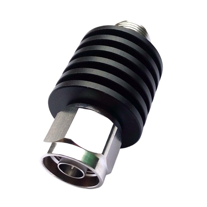 10W N Type Attenuator DC-3Ghz/4Ghz 1/2/3/5/6/10/15/20/30db/40db N Male to Female RF coaxial Power Plug Male to Jack Female 50ohm(30db,3G)