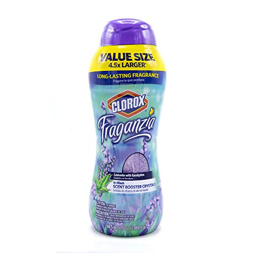 Clorox Bb11150 Fraganzia In-Wash Scent Booster Crystals | Laundry Freshener Beads In Lavender Scent For Fresh, Clean, Great Smelling Clothes| Value 70 Oz #TOP1
