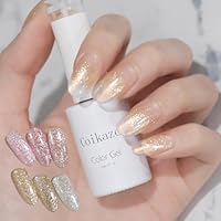 Amazon | Coikaze ジェルネイル ラメ キラキラジェル ラメ入り