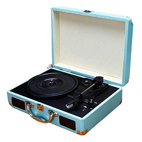 Record Player Vintage 3-Speed Bluetooth Retro Vinyl Turntable with Stereo Speaker Belt Driven Suitcase Vinyl Record… - Les Beatles, Paul McCartney, John Lennon, RIngo Starr, George Harrison Record Player Vintage 3-Speed Bluetooth Retro Vinyl Turntable with Stereo Speaker Belt Driven Suitcase Vinyl Record…