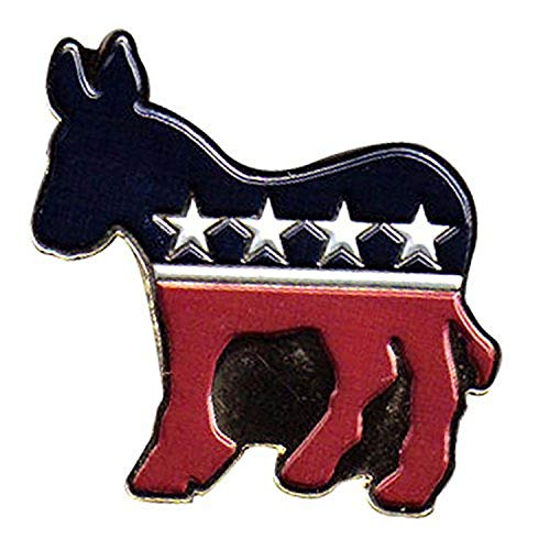 US Flag Store Democrat Lapel Pin