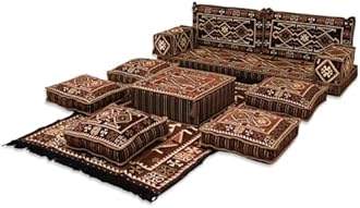 arabic majlis sofa,floor seating,floor cushions,arabic floor seating,arabic cushions,floor sofa,oriental seating,furniture,majlis,jalsa,floor couch,arabic couch - MA 41 (Full Set With Standard FOAM)