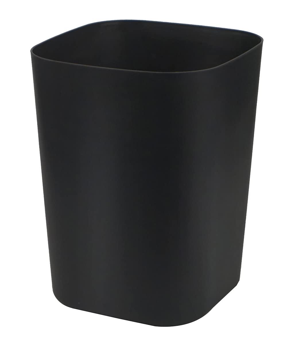 Besli 2 Gallon Small Trash Can Garbage Can Wastebasket for Bathroom Bedroom Kitchen Office Black 1 Pack