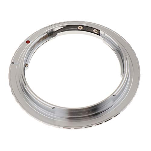 gazechimp Anel Adaptador de Lente para Pentax PK para para Canon EOS EF Mount 550D 7D 1100D Prata