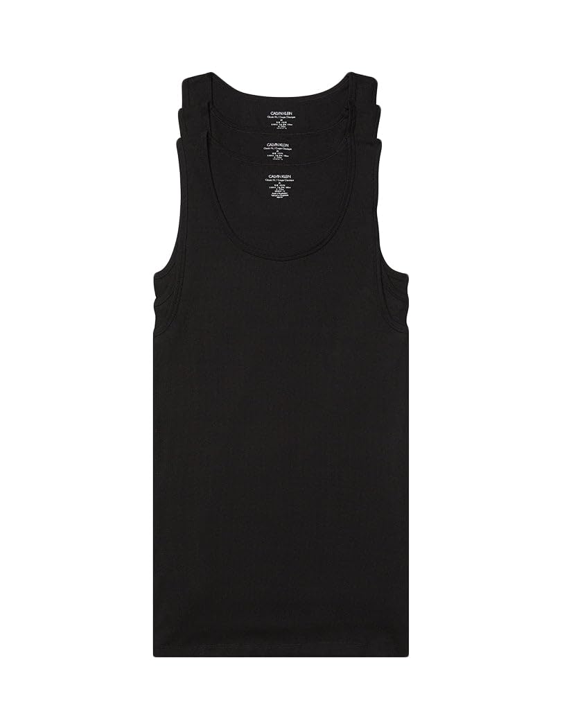 Calvin Klein Men's Cotton Classics 3-Pack Tanks