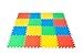 Alfombra de Espuma EVA para Juegos marca WITTA; especial para Bebés y Niños; 16 Piezas 31 x 31cm Multicolores, Alfombrilla Puzzle con área de cobertura de 1.36m2