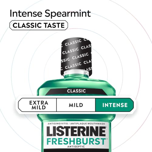 Listerine Freshburst Antiseptic Mouthwash, Spearmint, 16.9 fl. oz/ 500 mL - image 5