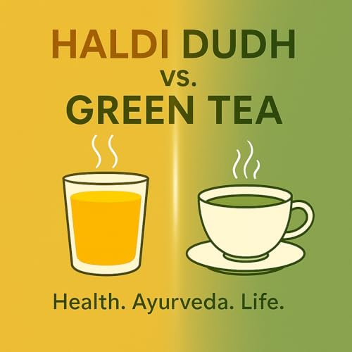 Page de couverture de Haldi Dudh vs. Green Tea: Health Benefits and Myths Busted