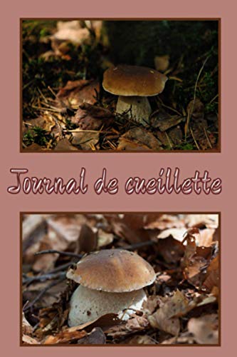 Journal de cueillette: carnet de recolte des champignons / permet de noter le fruit de ses cueillettes / cahier à completer