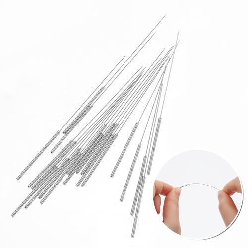 20 Stück 3D Drucker Düsenreinigungsset, 3D-Drucker Düsenreinigungsnadeln, Universelle 0,4 mm Edelstahl Nadeln Reiniger, 3D Drucker Nadeln Zubehör – Bild 4