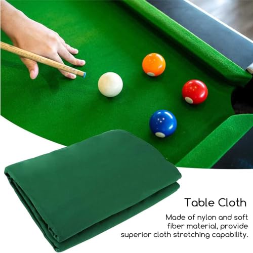 Nappe de billard pour remplacer un tapis usé de table snooker 8ft - 5
