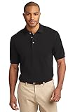 Port Authority Men's Tall Pique Knit Polo