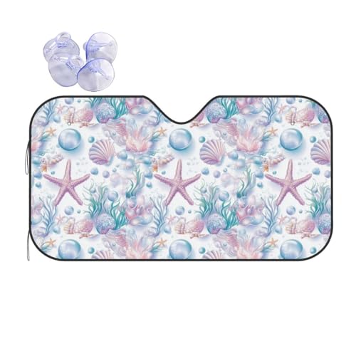 Pare-Soleil Voiture Étoile de Mer 76x140cm pour Berlines SUV
