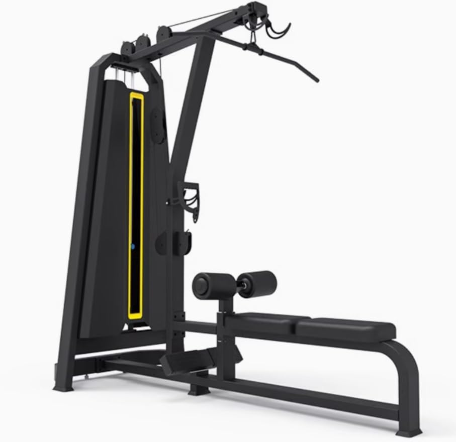 Image of Commercial Seated Pin Selectorized Low Row LAT Pull-Down Combo