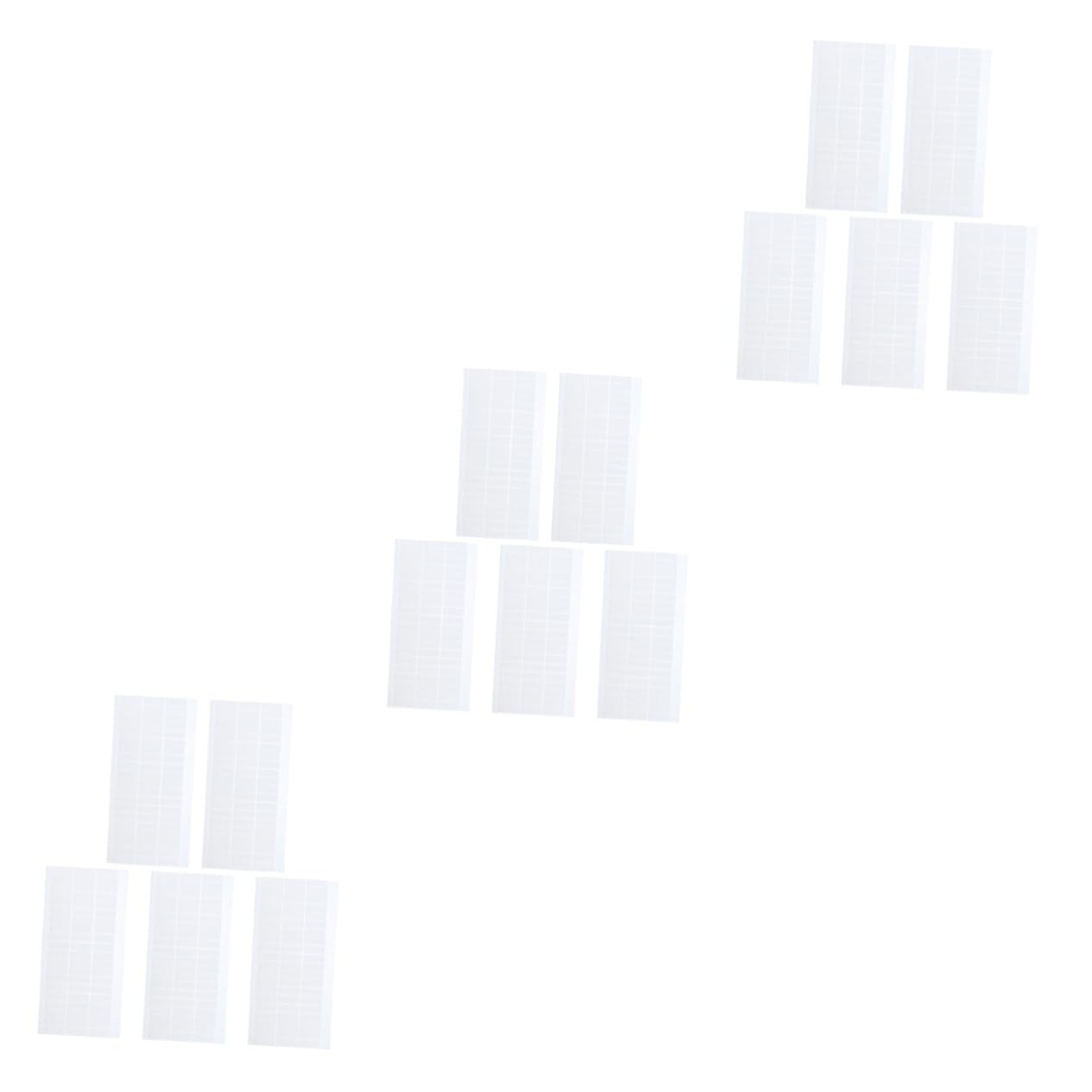 3 Juegos Cinta De Espuma De Doble Cara Cinta Decorativa Almohadillas De Espuma Pegatinas Double Sided Tape Decoración Fiesta Tira Adhesiva Decoración Artesanal Eva 5 Hojas * 3