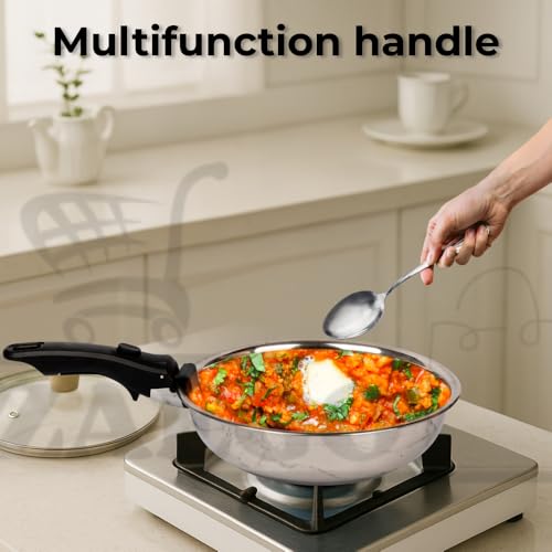 Image of Multipurpose Universal Pot Handle - Detachable Holder for Cookware, Hot Utensil Vessel Pan Holder Kitchen All Cookware Replacement Use.