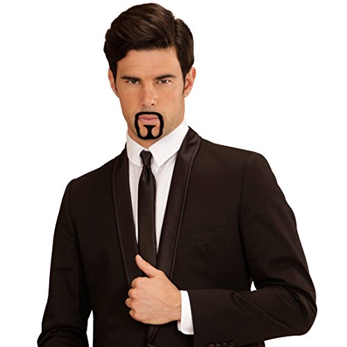 NET TOYS Barba artificial árabe ou rapper falso bigode botão rapper fato