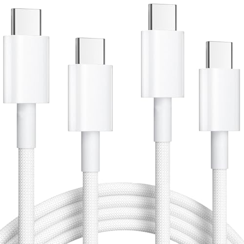 USB C auf USB C Kabel [ 2St&uuml;ck 1.8M ] USB C Kabel 60W Schnellladekabel PD3.0 USB C Ladekabel F&uuml;r iPhone 16/15/15Pro,Samsung S24/S23/S22,Google Pixel,Huawei,OnePlus,LG,Xiaomi,Sony usw