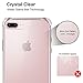 GeekZone for iPhone 8 Plus Case and iPhone 7 Plus Case, Crystal Clear Hard Back Panel TPU Bumper Drop Protection Shock Absorption Technology Cover (Crystal Clear)