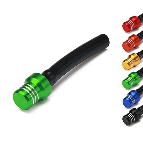 Image of Motorcycle Gas Cap Vent Hose 6PCS Fuel Tank Tube Breather CNC for KLX110 KLX140 KLX230 KLX300 KX65 KX85 KX112 KX250 KX250 KFX50 KFX90 Dirt Pit Bike ATV Quad Green