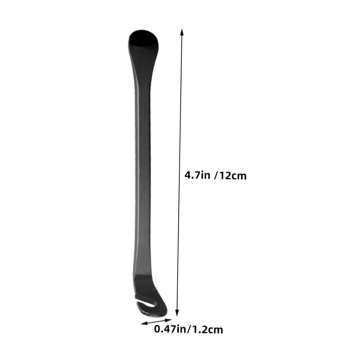 YARNOW Outils pour Pneus De Vélo Outils De Pneu Réparation Vélo De Montagne Leviers Outils De Démontage De Pneus Outil De Fixation De Pneu De Vélo Dissolvant Black 45 Acier