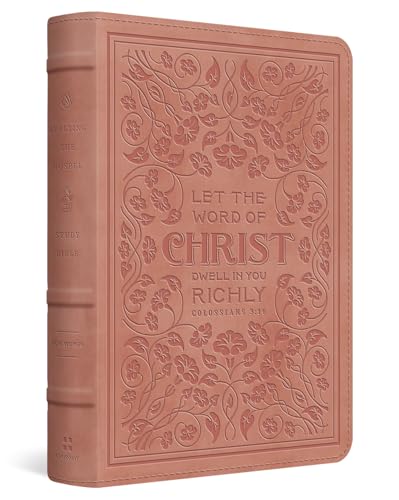Image of ESV Applying the Gospel Study Bible for Women (TruTone, Pink, Colossians 3:16 Design): Holy Bible, English Standard Version