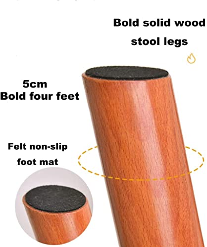 Elegante banco otomano pequeno apoio para os pés otomanos banqueta quadrada de couro sintético com p