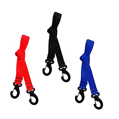 BRIGHTFUFU Convenient Ski Boot Carriers Straps 3pcs Set Professional Skiing Gear Carriers for Outdoor