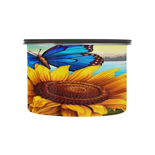Envase Hermético de Acero Inoxidable para Café 500 ml