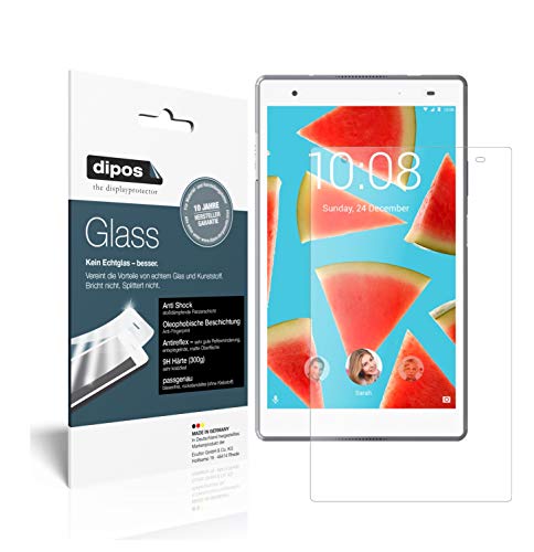 dipos I 2X Protector de Pantalla Mate Compatible con Lenovo Tab 4 8 Plus Vidrio Flexible Cristal Proteccion 9H