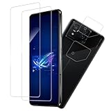 HKKAIS rog phone 8 ガラスフィルム 【2+2 枚セット】日本製硝子採用ASUS ROG Phone 8/ ASUS ROG Phone 8 Pro 用 ガラスフィルム カメラフィルム 強化 ガラス 液晶画面 保護フィルム